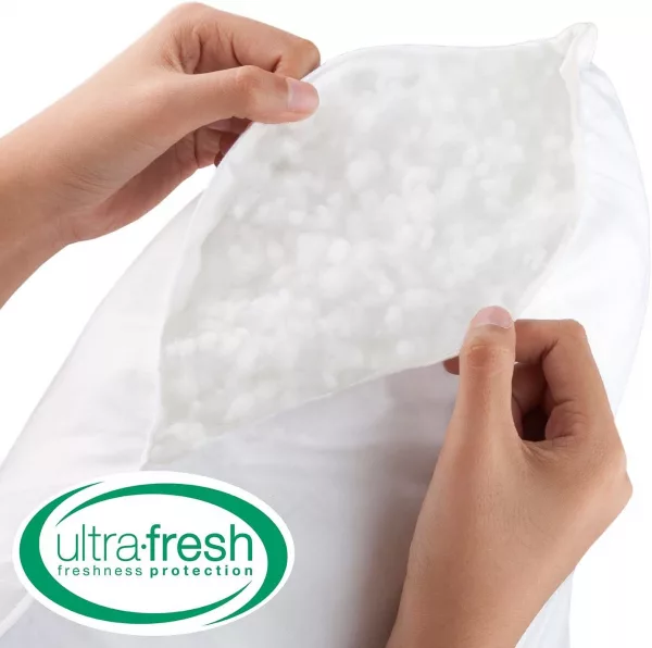 Biopedic pillow with ultra fresh