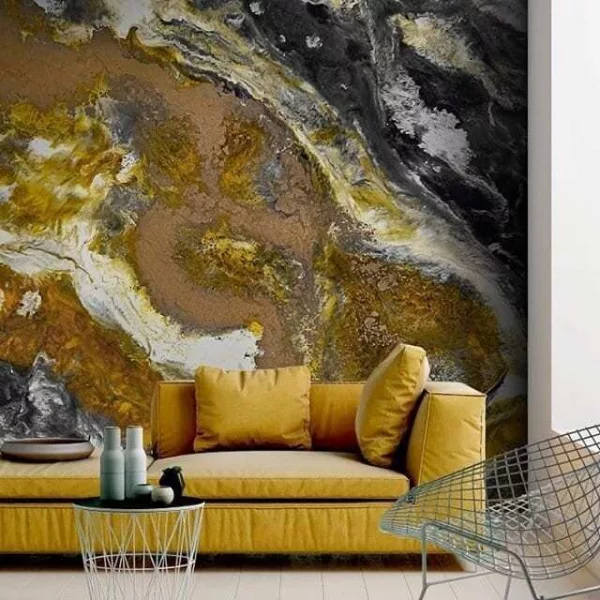 Newmor wallcoverings livingroom