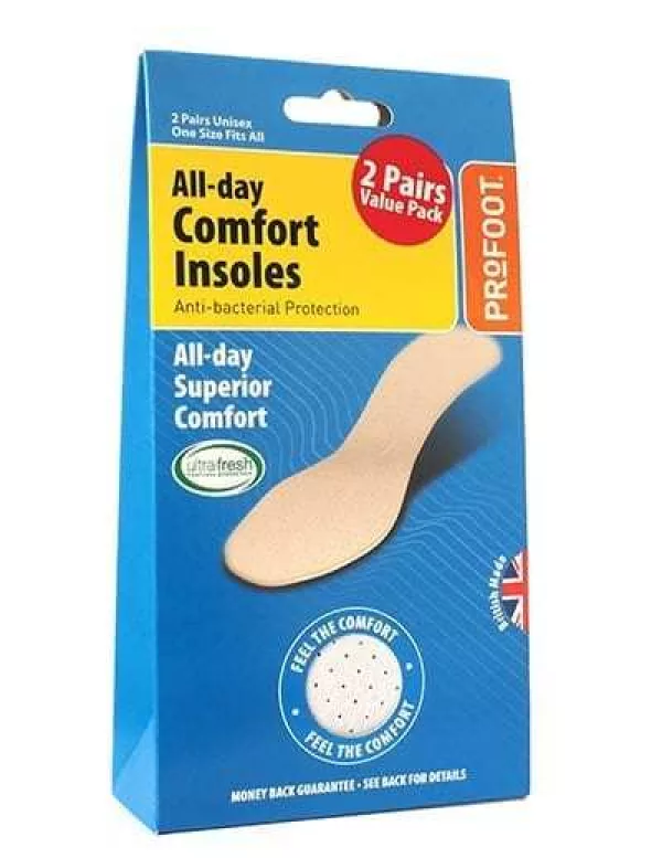 Profoot partners with Ultra-Fresh to provide insoles that are protected from unwanted odours