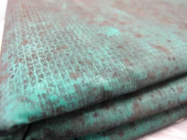 Vinyl fabric with heavy amounts of fungal growth after use