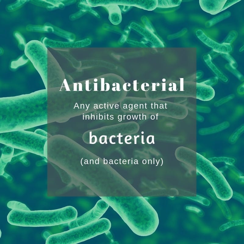 Definition of antibacterial